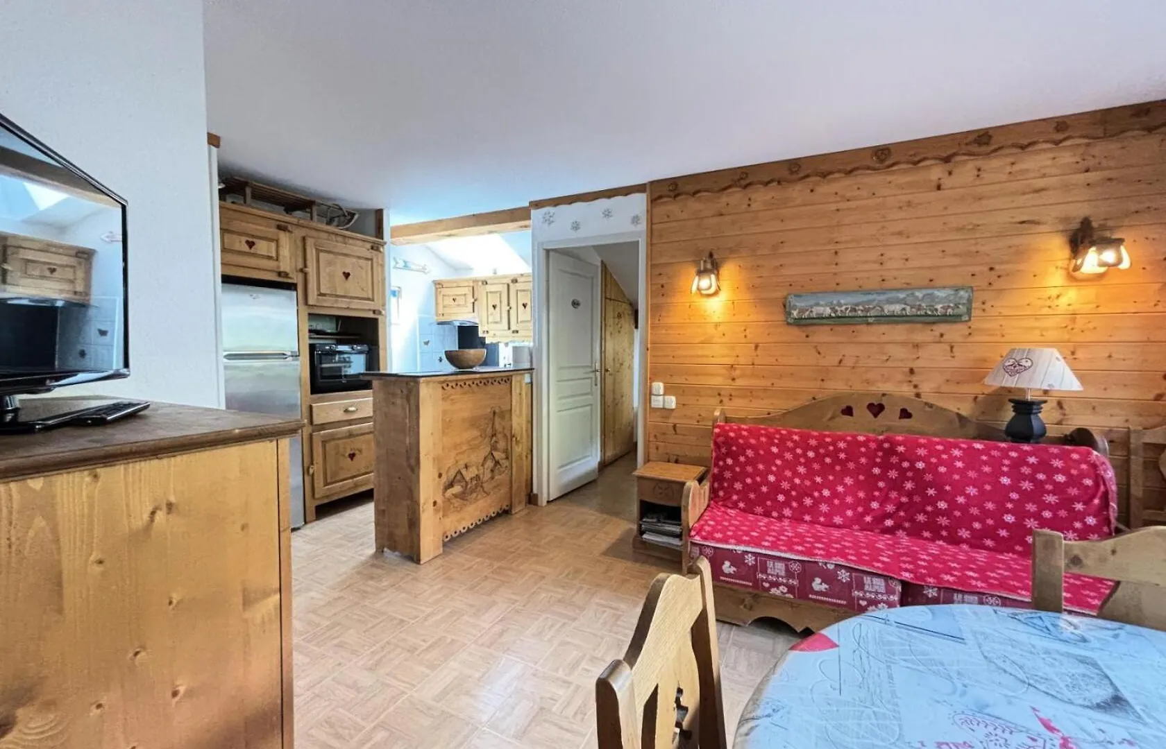 شقة Les Chalets Des Evettes - Appartement De Charme Au Pied Des Pistes, Dans Une Residence Avec Piscine Mae-2864 نوتر دام دو بيلكومبيه